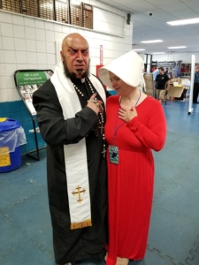 Father Evil and Handmaid Amber