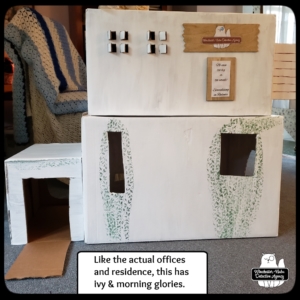 cat box fort exterior