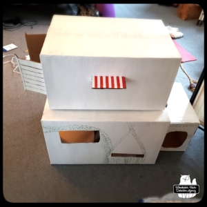 cat box fort exterior