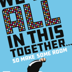 book cover Tom Papa "We're all in this together...so make some room"