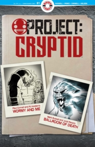 Project Cryptid main cover by Rob Steen