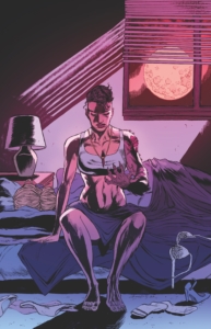 Black's Myth volume 2 issue 1 cover B by Tim Seeley