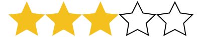 new 3 stars rating