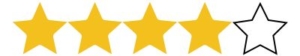 new 4 stars rating