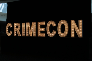 crime con spelled out in lights