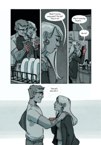 Abrams/Amulet Books The Harrowing interior page 9 writer Kristen Kiesling artist Rye Hickman