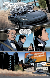 AHOY! Comics My Bad volume 3 issue 1 interior page 4 with colors and letters PETER KRAUSE KELLY FITZPATRICK ROB STEEN Joe Orsak CREATED BY MARK RUSSELL, BRYCE INGMAN, and PETER KRAUSE