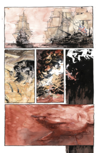 Image Comics Bear Pirate Viking Queen by Sean Lewis and Marks Barravecchia trade paperback volume 1 interior page 2
