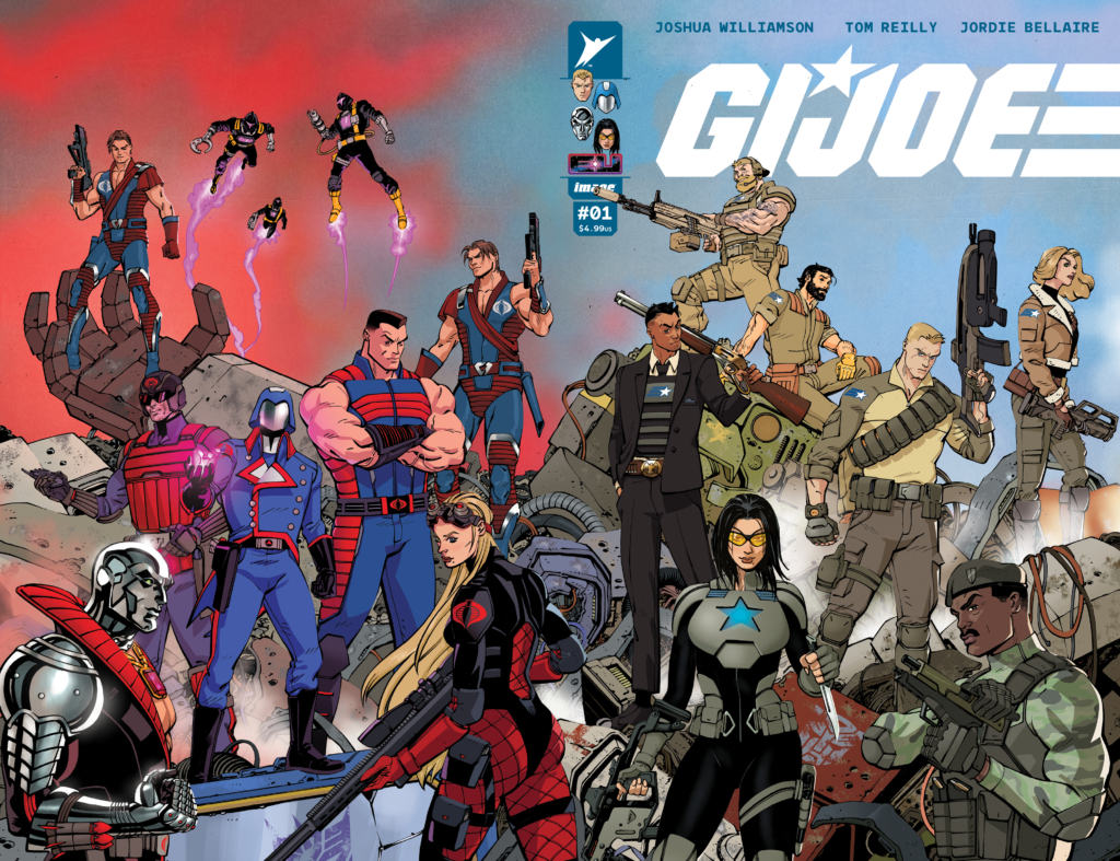 wrap-around G.I. Joe #1 cover