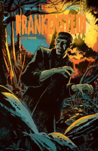 fourth of the Connecting Covers by Francavilla on Univ Monsters Frankenstein
