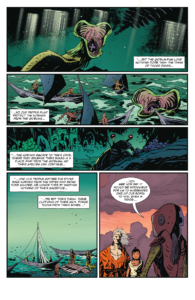 Frankenstein New World: The Sea of Forever interior full color page