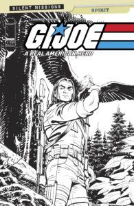 G.I. JOE: A Real American Hero – Spirit #1 Cover C (1:10 Incentive) (Black & White) by Leonardo Romero