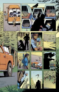 G.I. JOE: A Real American Hero – Spirit #1 Page 3 Written and drawn by Leonardo Romero with colors by Cris Peter