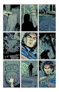 G.I. JOE: A Real American Hero – Spirit #1 Page 4 Written and drawn by Leonardo Romero with colors by Cris Peter