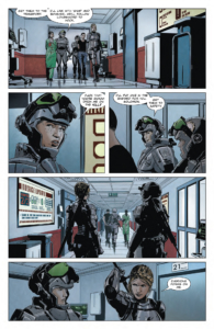 Lazarus Fallen interior page 5 by Greg Rucka and Michael Lark Image Comics