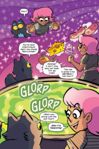 Pizza Witch vol1 Sarah Graley and Stef Purenins interior page 01