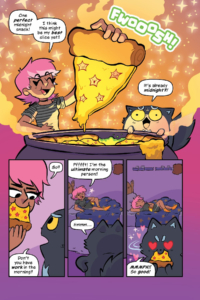 Pizza Witch vol1 Sarah Graley and Stef Purenins interior page 02