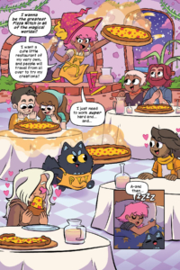 Pizza Witch vol1 Sarah Graley and Stef Purenins interior page 04
