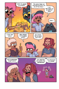 Pizza Witch vol1 Sarah Graley and Stef Purenins interior page 07