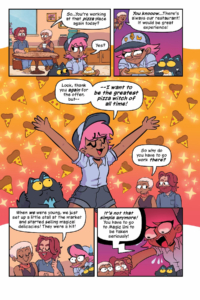 Pizza Witch vol1 Sarah Graley and Stef Purenins interior page 08