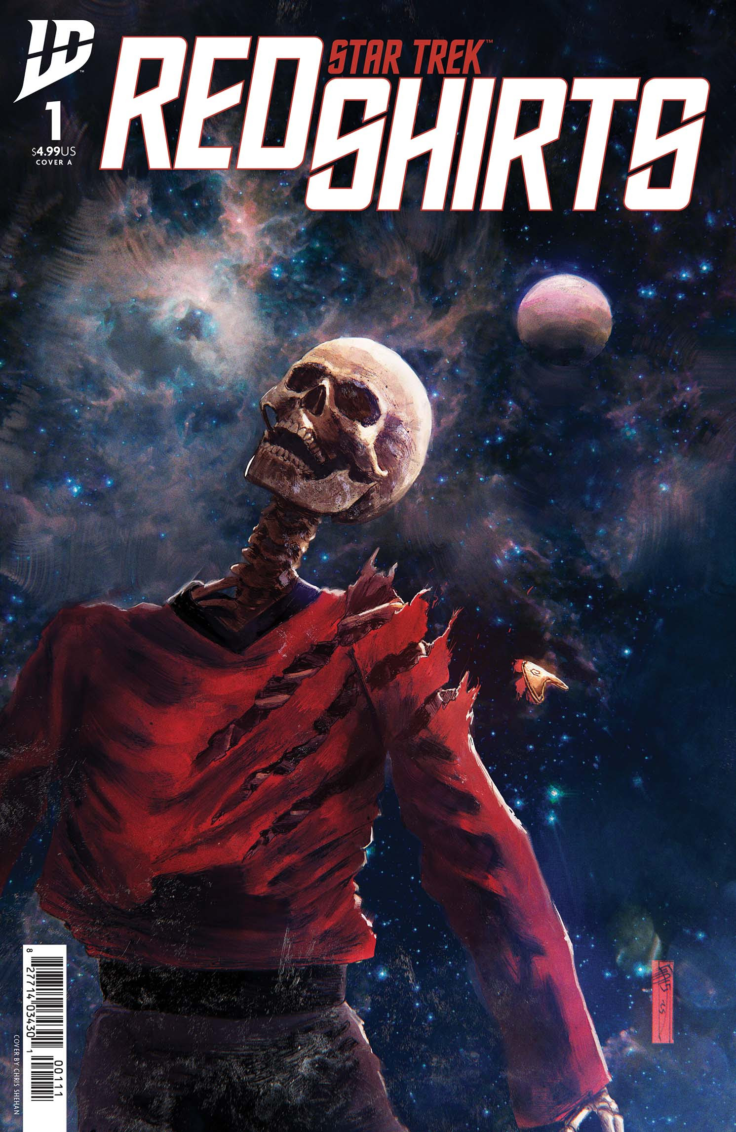 StarTrek Red Shirts cover A Sheehan