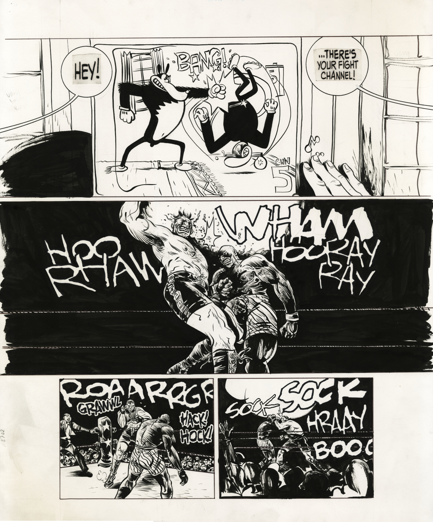 Paul Pope 2003 100 BOXING 01