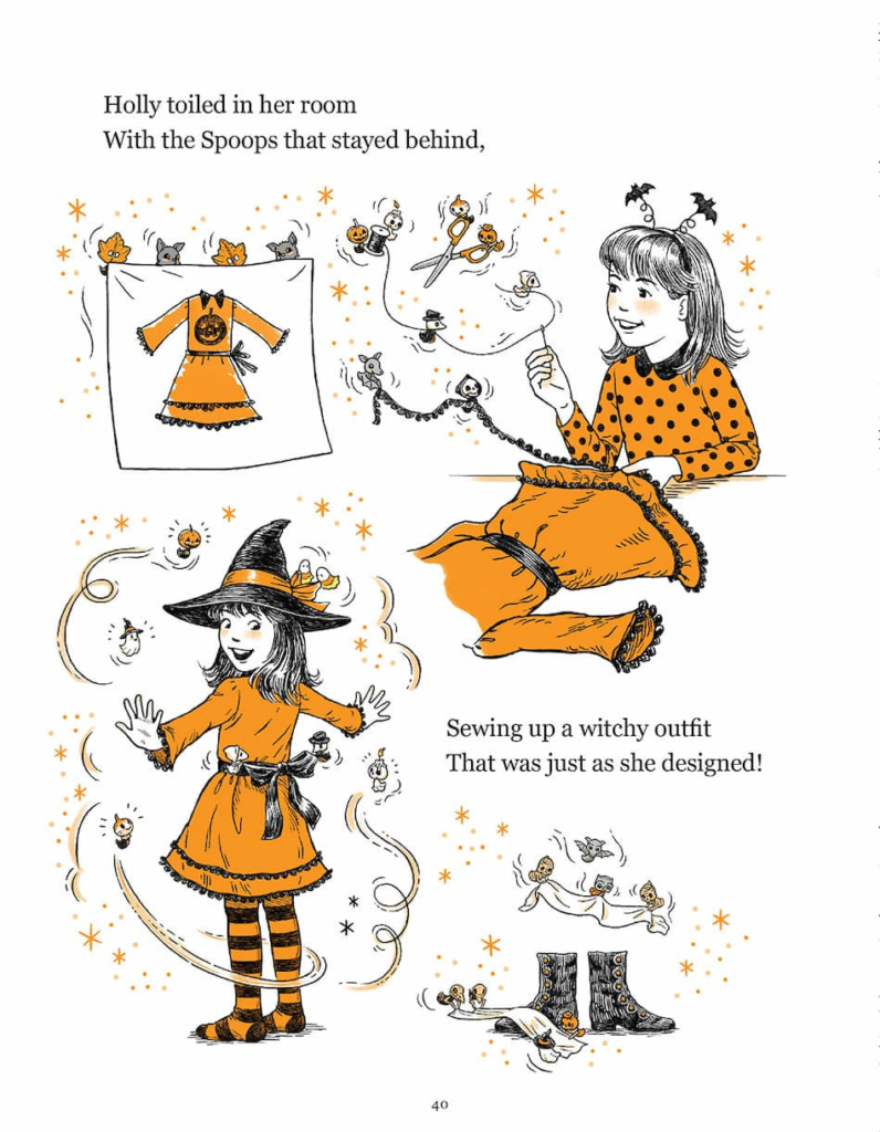 SPOOPS​ by AJ LoCascio and Laurie A. Conley interior page
