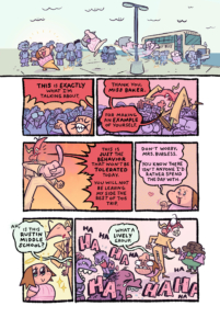 Interior page Psychic Investigators: Evil Exterminators by KT Healey