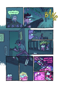 Interior page Psychic Investigators: Evil Exterminators by KT Healey