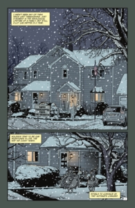 "Thanksgiving" interior page by (W) Mark Russell and (A) Mauricet from AHOY comics