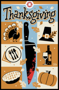 "Thanksgiving" Cover B by (W) Mark Russell and (A) Mauricet from AHOY comics