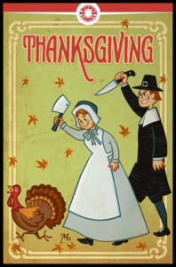 "Thanksgiving" Cover C by (W) Mark Russell and (A) Mauricet from AHOY comics