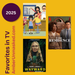 yellow square with promo images for TV and Limited Series: Bob's Burgers, The Residence, and Wayward