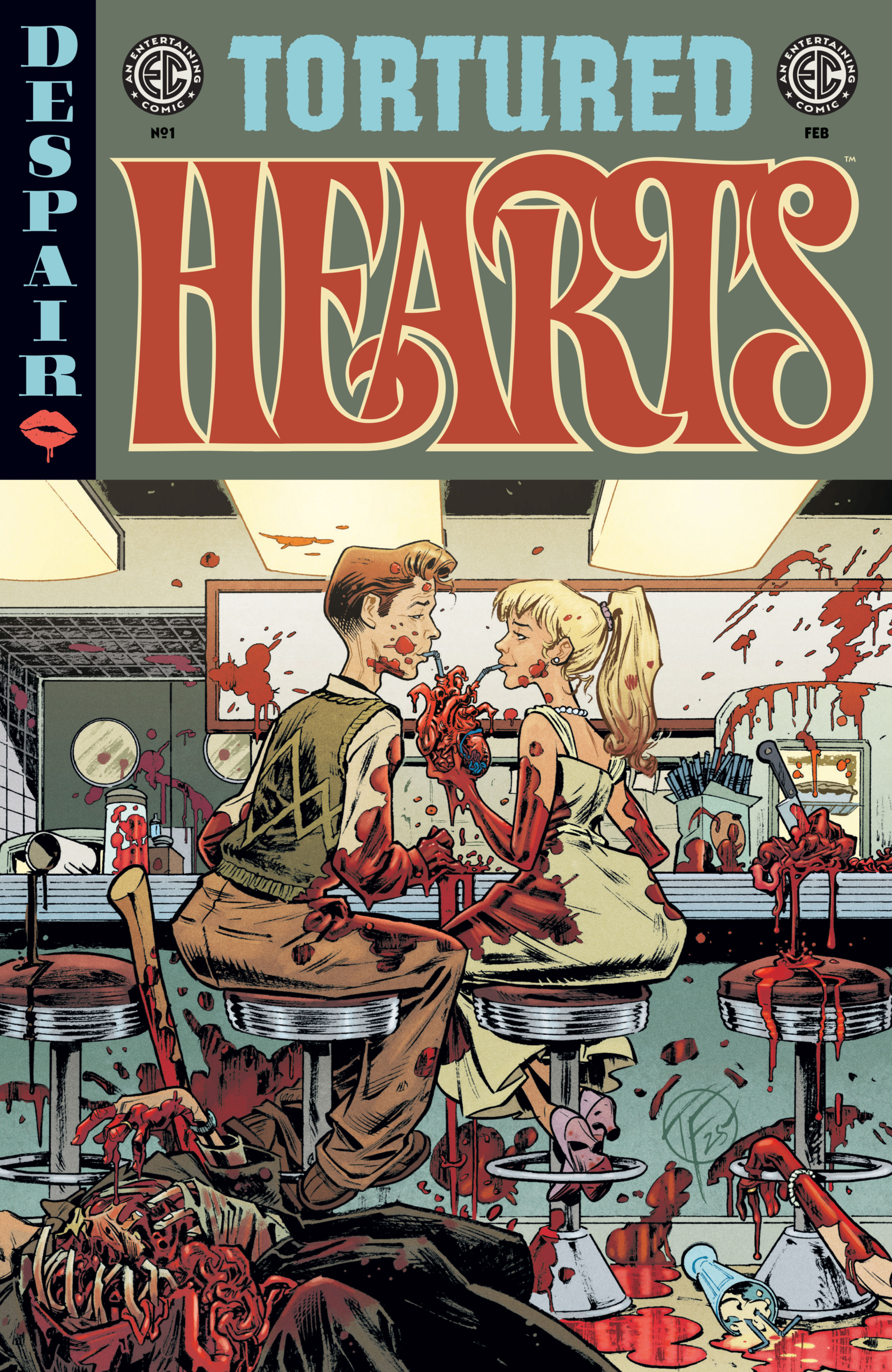 EC TORTURED HEARTS #1 – COVER C SOLICIT SOCIAL