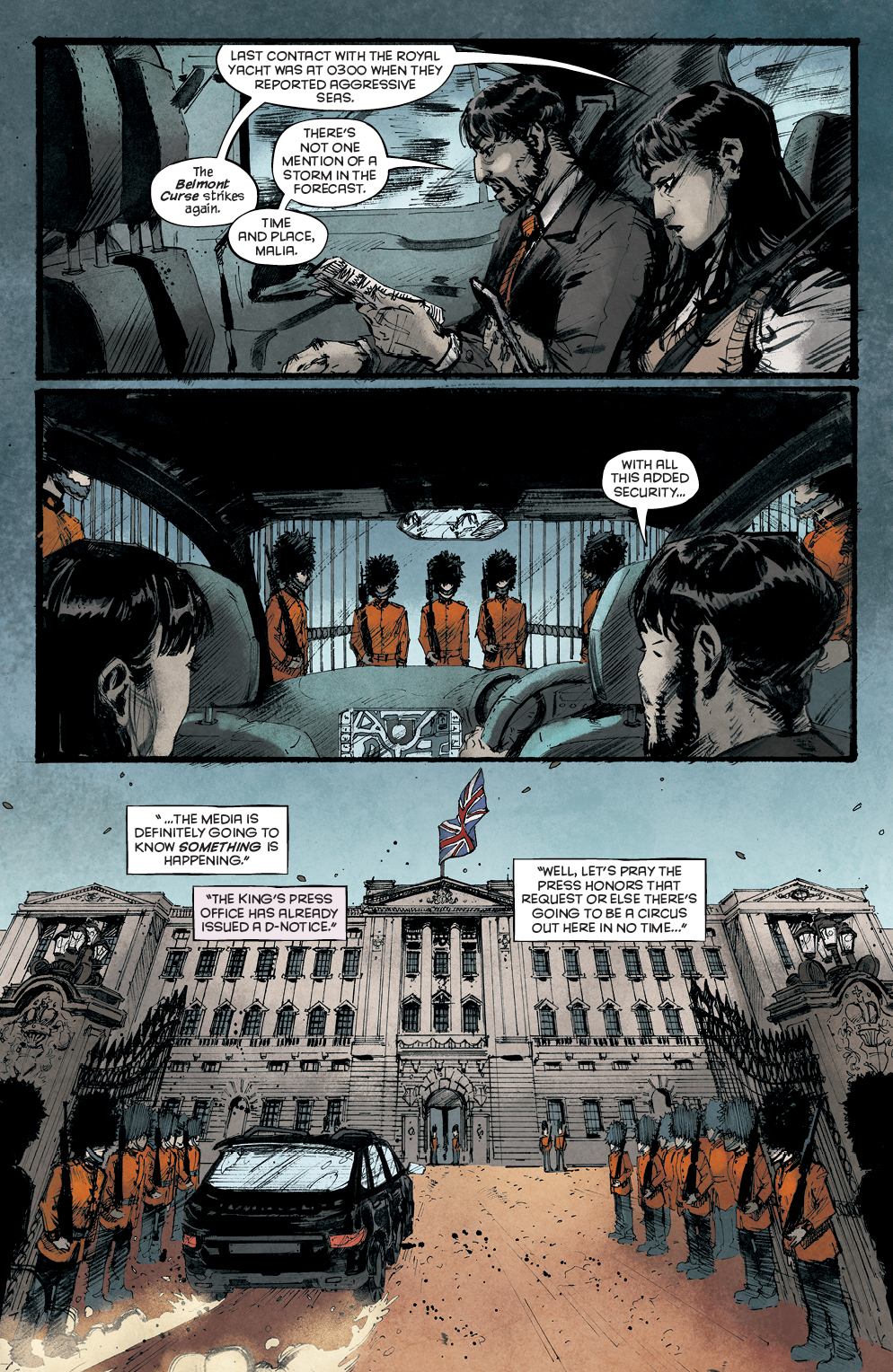 Exorcism at Buckingham Palace Preview Page 3