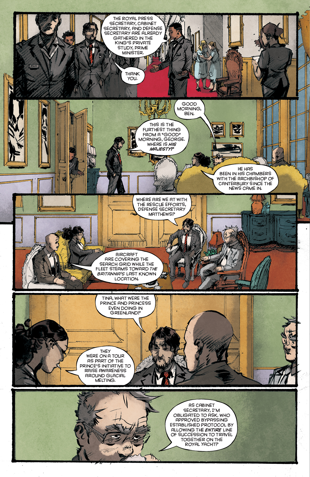 Exorcism at Buckingham Palace Preview Page 4