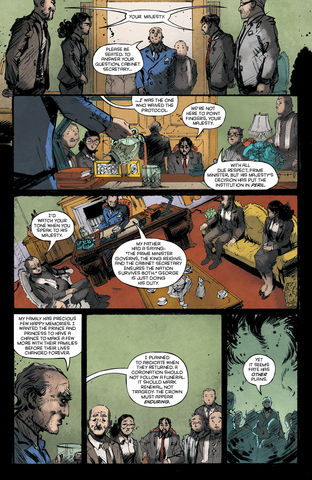 Exorcism at Buckingham Palace Preview Page 5