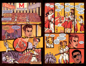 Blood Honey 2 interior pages by Sean Peacock, IDW Top Shelf Productions