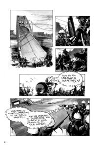 MARCH (Omnibus Edition) interior black and white page John Lewis, Andrew Aydin, Nate Powell