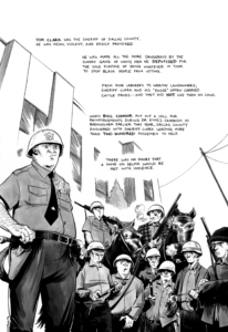 MARCH (Omnibus Edition) interior black and white page John Lewis, Andrew Aydin, Nate Powell