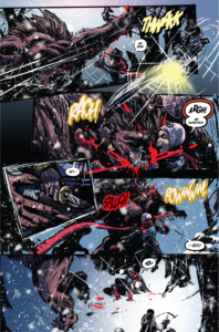 SLAY written by Jeremy Whitley, artist Alex Smith, Colorist Kelly Fitzpatrick, and Letterer Taylor Esposito.