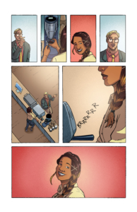 the Girlfriend Survives Written by Jeremy Whitley, Illustrated by Luc Nakashoji, Colored by Jamie Noguchi