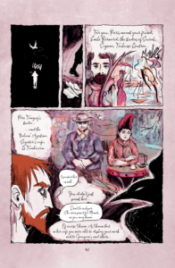 Vincent VanGogh: Sadness will last forever interior page by Francesco Barilli and Sakka