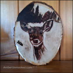 deer plaque complete