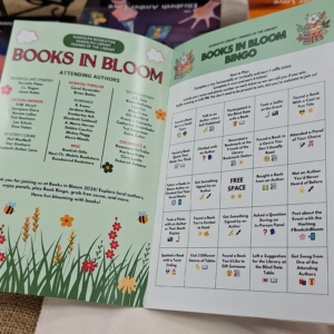 program guide and Bingo card