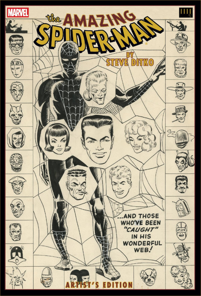 The Amazing Spider-Man by Steve Ditko Artist’s Edition Direct Market Exclusive Cover by Steve Ditko