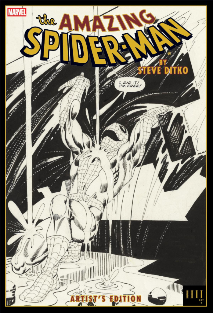 The Amazing Spider-Man by Steve Ditko Artist’s Edition Cover by Steve Ditko