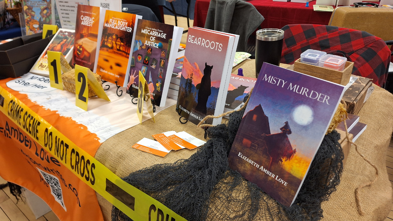 books in bloom Ambers table (1)