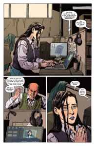 Killer Influences interior page 5 (meet the podcaster)