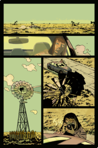 Of the Earth interior page 5 Chris Condon, Charlie Adlard, Andrew Ehrich Image Comics